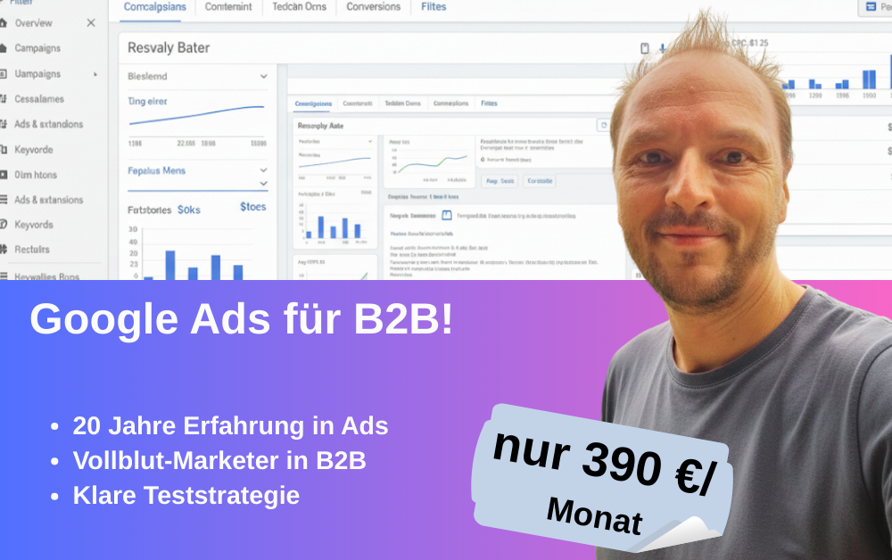 Google Ads-Experte Gilbert Schwartmann