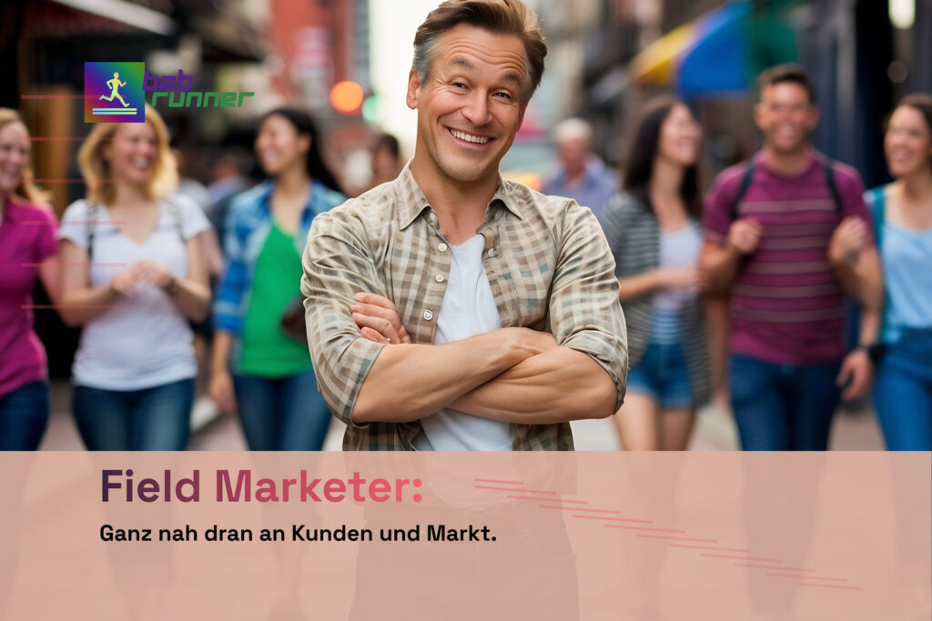 Field Marketing Manager - draußen am Markt, wo's passiert.