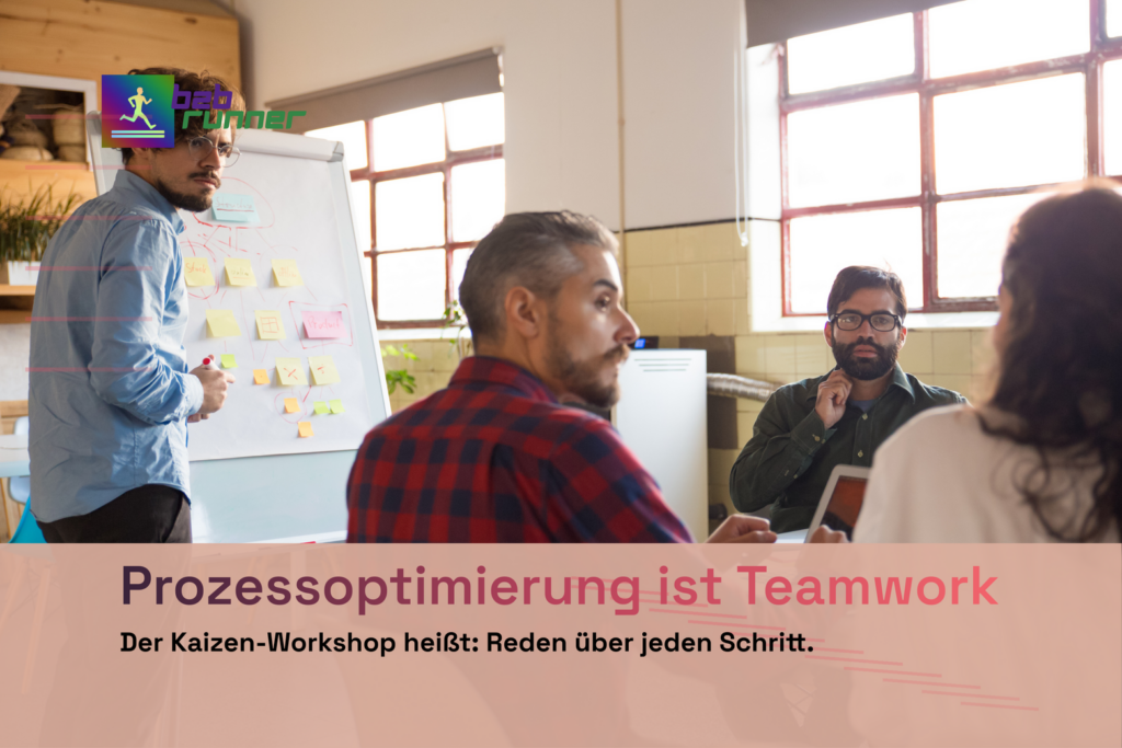Ein Kaizen-Team im Workshop