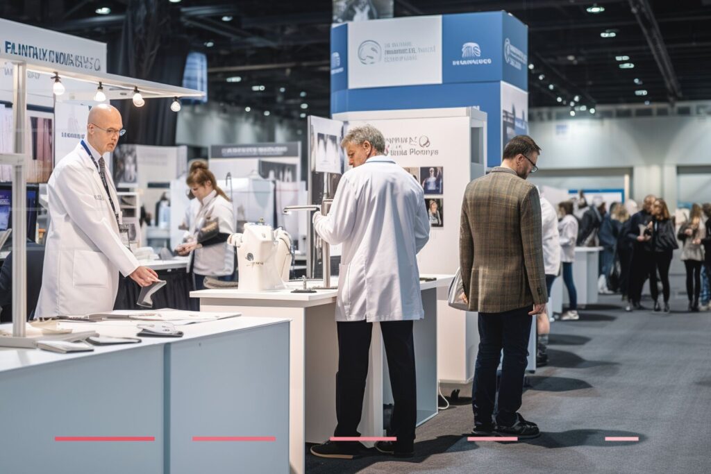 Messestand eines B2B-Unternehmens: Wie können Messe-Leads gut bearbeitet werden?