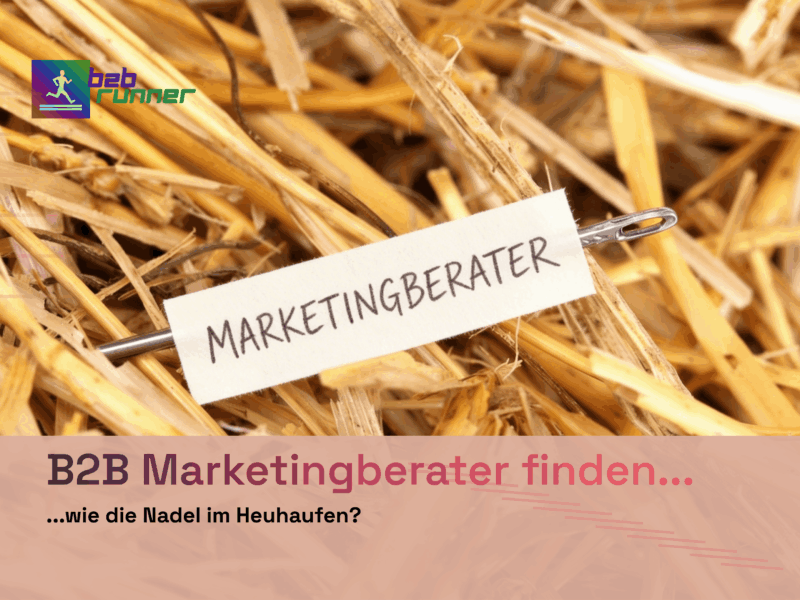 Nadel im Heuhaufen? Die Suche nach dem perfekten Marketingberater für B2B